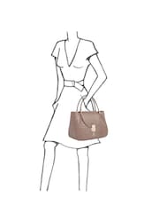 OSPREY LONDON The Wentworth Italian Leather Brown Workbag - Image 4 of 4