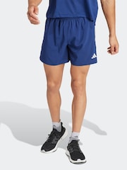 adidas Dark Blue Own The Run Shorts - Image 1 of 6