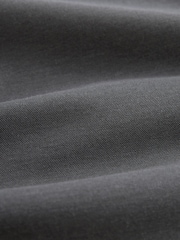 Grey Stretch Oxford Short Sleeve Shirt - Image 9 of 9