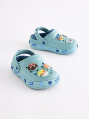 Blue Borg Fleece Lined PAW Patrol Slipper Clogs - Image 1 of 5