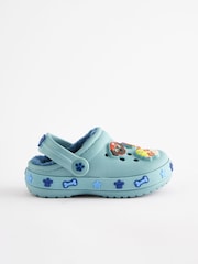 Blue Borg Fleece Lined PAW Patrol Slipper Clogs - Image 2 of 5