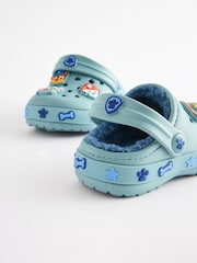 Blue Borg Fleece Lined PAW Patrol Slipper Clogs - Image 3 of 5