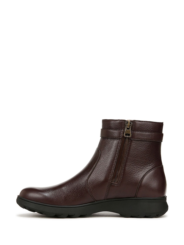 Vionic Brown Redding Regular Fit Arch Support Ankle Boots - Image 2 of 7 Vionic Brown Redding Regular Fit Arch Support Ankle Boots - Image 2 of 7