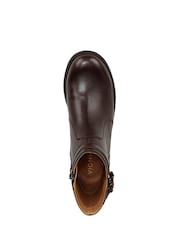 Vionic Brown Redding Regular Fit Arch Support Ankle Boots - Image 6 of 7