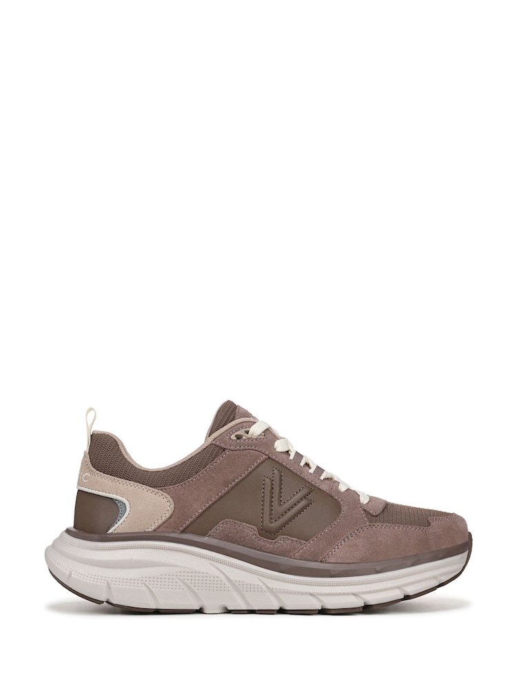 Vionic Brown Walk Max Skyline Wide Fit Arch Support Trainers - Image 1 of 7 Vionic Brown Walk Max Skyline Wide Fit Arch Support Trainers - Image 1 of 7