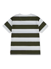 Levi's Green Big Stripe Short Sleeve T-Shirt - Image 2 of 3