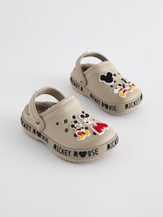 Neutral Mickey Mouse Slipper Clogs - Image 1 of 5