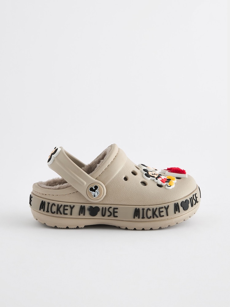 Neutral Mickey Mouse Slipper Clogs - Image 2 of 5