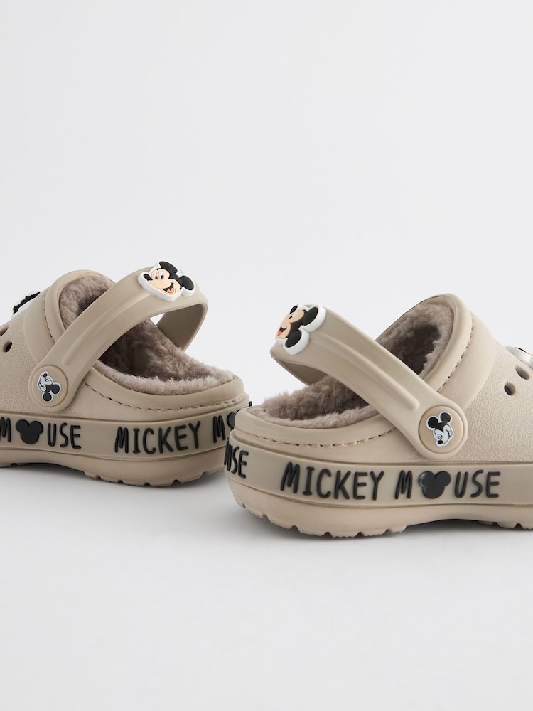 Neutral Mickey Mouse Slipper Clogs - Image 5 of 5