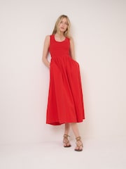 Nobodys Child Red Sleeveless Kinsley Midaxi Dress - Image 1 of 5