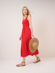 Nobodys Child Red Sleeveless Kinsley Midaxi Dress - Image 3 of 5