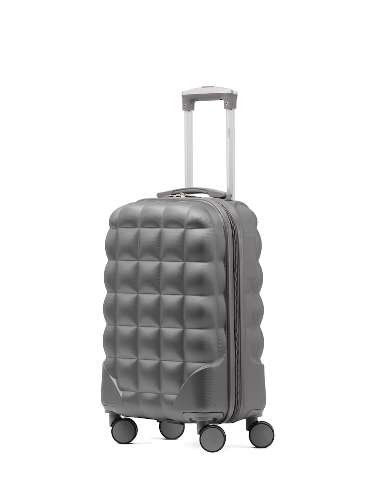Flight Knight 55x35x20cm 8 Wheel ABS Hard Case Cabin Carry On Hand Luggage - Image 1 of 7