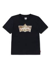 Levi's® Black Tallest Peak Batwing T-Shirt - Image 1 of 4