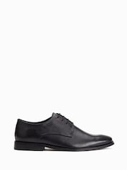 Waxy Black - Base London Marley Derby Shoes - תמונה 1 מתוך 5