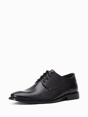 Waxy Black - Base London Marley Derby Shoes - תמונה 2 מתוך 5