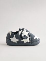Grey Star Touch Fastening Cupsole Slippers - Image 2 of 5