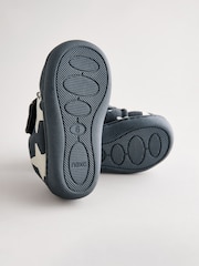 Grey Star Touch Fastening Cupsole Slippers - Image 5 of 5