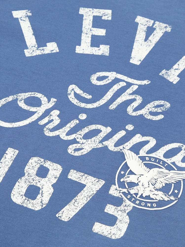 Levi's® Blue The Original Vintage Look T-Shirt - Image 3 of 3 Levi's® Blue The Original Vintage Look T-Shirt - Image 3 of 3