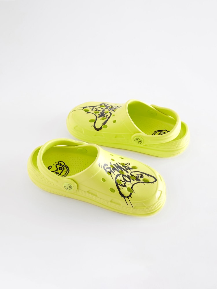 Yellow Gamer Clogs - Image 2 of 6