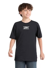 Levi's® Black Rev The Engine T-Shirt - Image 1 of 7