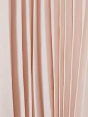Reiss Blush Azalea Pleated Asymmetric Midi Skirt - Image 5 of 5
