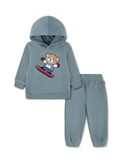 Levi's® Green Snowboarding Pullover Hoodie and Joggers Set 2 Piece - Image 1 of 3