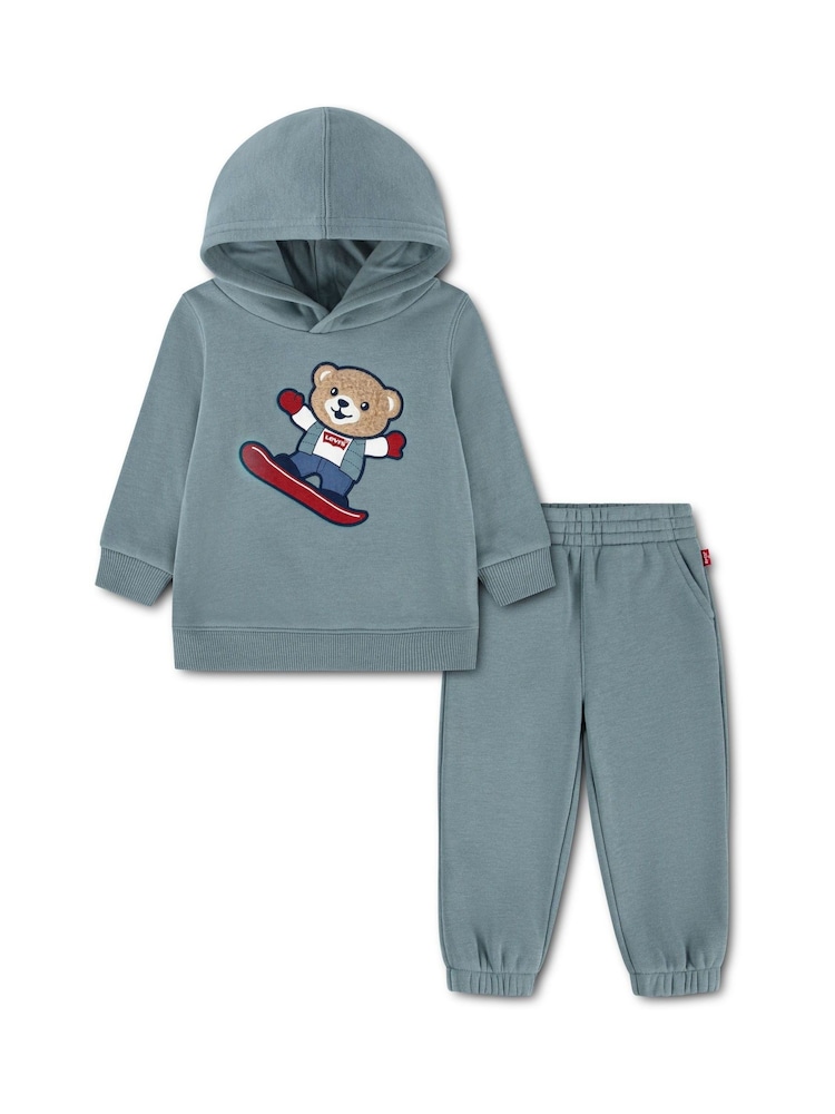 Levi's® Green Snowboarding Pullover Hoodie and Joggers Set 2 Piece - Image 1 of 3 Levi's® Green Snowboarding Pullover Hoodie and Joggers Set 2 Piece - Image 1 of 3