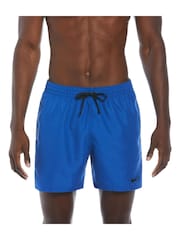 Nike Blue 5 Inch Essential Volley Swim Shorts - Image 2 of 8