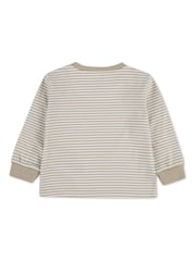 Levi's® Natural Striped Long Sleeve T-Shirt - Image 2 of 3