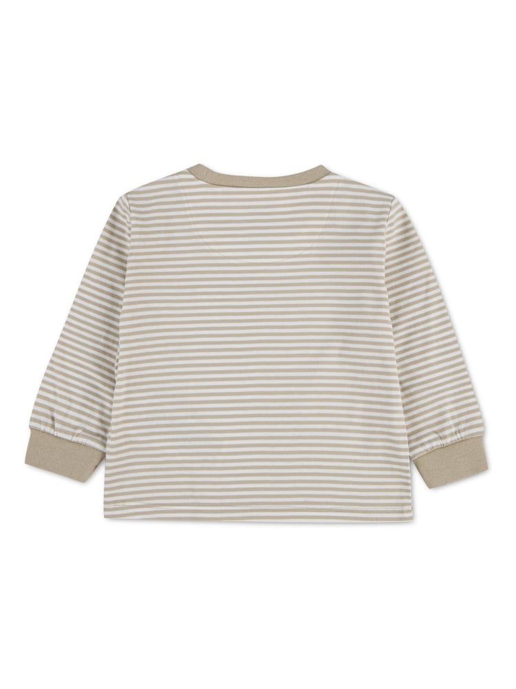 Levi's® Natural Striped Long Sleeve T-Shirt - Image 2 of 3