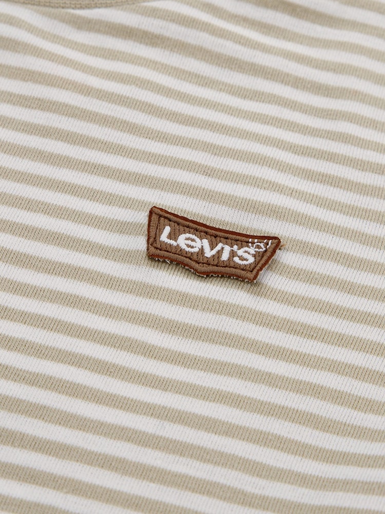 Levi's® Natural Striped Long Sleeve T-Shirt - Image 3 of 3