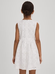 Vestido de encaje bordado de algodón Mabel de Reiss - Imagen 5 de 6