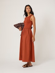 Nobodys Child Red Vera Midi Dress - Image 2 of 5
