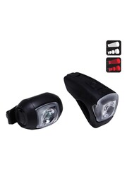 Decathlon Front And Rear LED USB Bike Lights Elops - Image 1 of 5