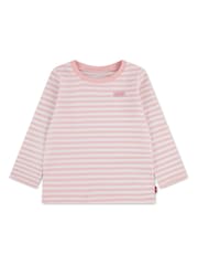 Levi's® Pink Striped Long Sleeve T-Shirt - Image 1 of 4