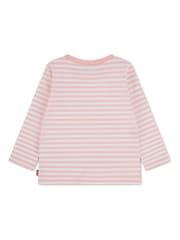 Levi's® Pink Striped Long Sleeve T-Shirt - Image 2 of 4