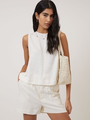 Nobodys Child Cream Stirling Tank Top - Image 1 of 5