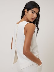 Nobodys Child Cream Stirling Tank Top - Image 5 of 5