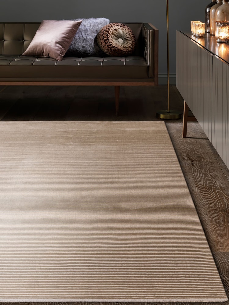 Asiatic Rugs Natural Kuza Stripe Rug - Image 1 of 4