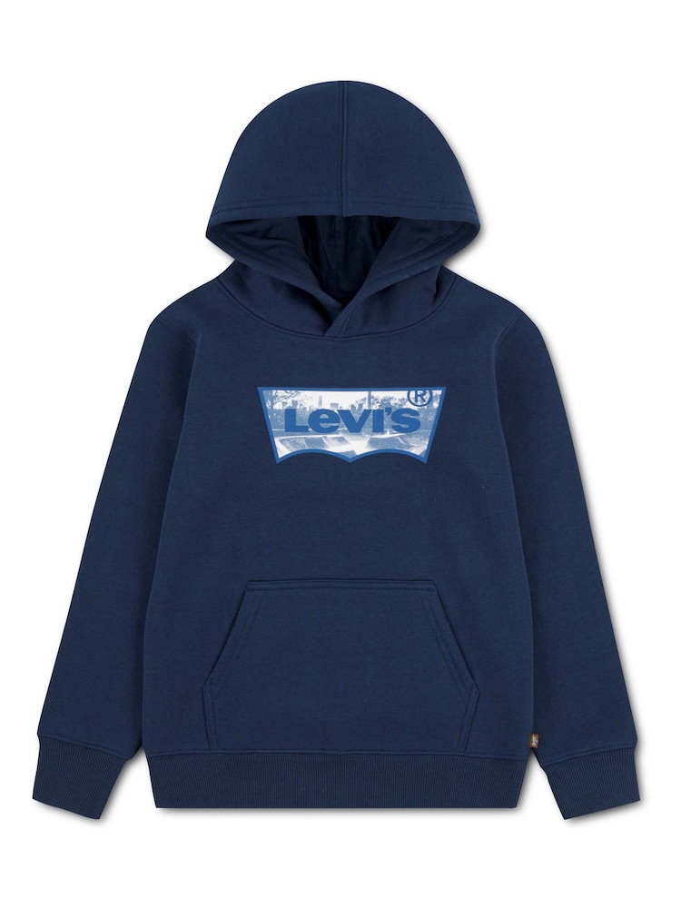 Blue Skatepark - Levi's® Batwing Pullover Hoodie - Image 1 of 3 Blue Skatepark - Levi's® Batwing Pullover Hoodie - Image 1 of 3