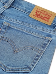 Levi's® Blue Wide Leg Roll Up Cuff Jeans - Image 5 of 5