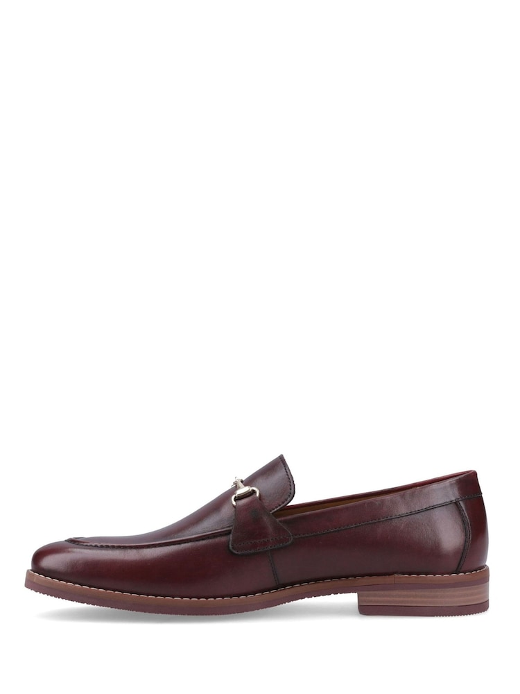 Hush Puppies Red Moses Loafer - Image 2 of 5 Hush Puppies Red Moses Loafer - Image 2 of 5