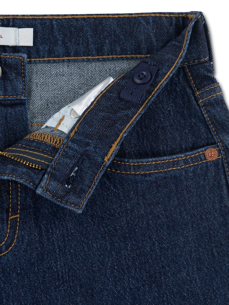 Levi's® Blue High Rise Baggy Barrel Jeans - Image 7 of 7 Levi's® Blue High Rise Baggy Barrel Jeans - Image 7 of 7