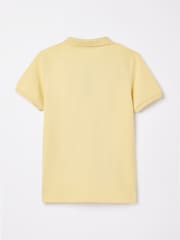 Joules Boys' Woody Yellow Polo Shirt - Image 2 of 6