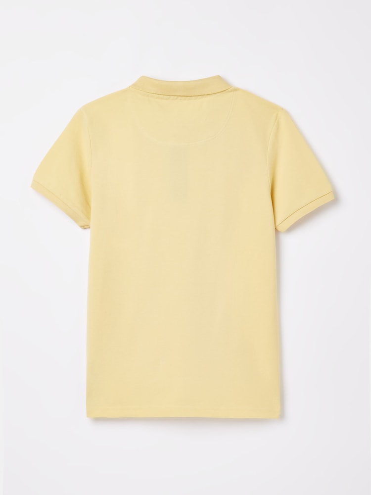 Joules Boys' Woody Yellow Polo Shirt - Image 2 of 6