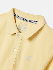 Joules Boys' Woody Yellow Polo Shirt - Image 3 of 6