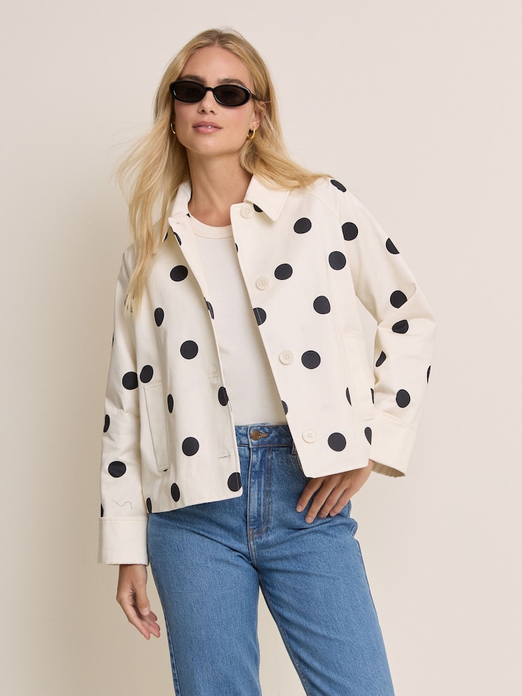 Nobodys Child White Oyanti Swing Jacket - Image 2 of 5