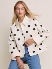 Nobodys Child White Oyanti Swing Jacket - Image 5 of 5