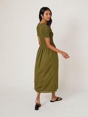 Nobodys Child Green Zita Midi Dress - Image 2 of 5