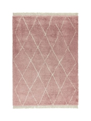 Asiatic Rugs Pink Rocco Diamond Rug - Image 1 of 1